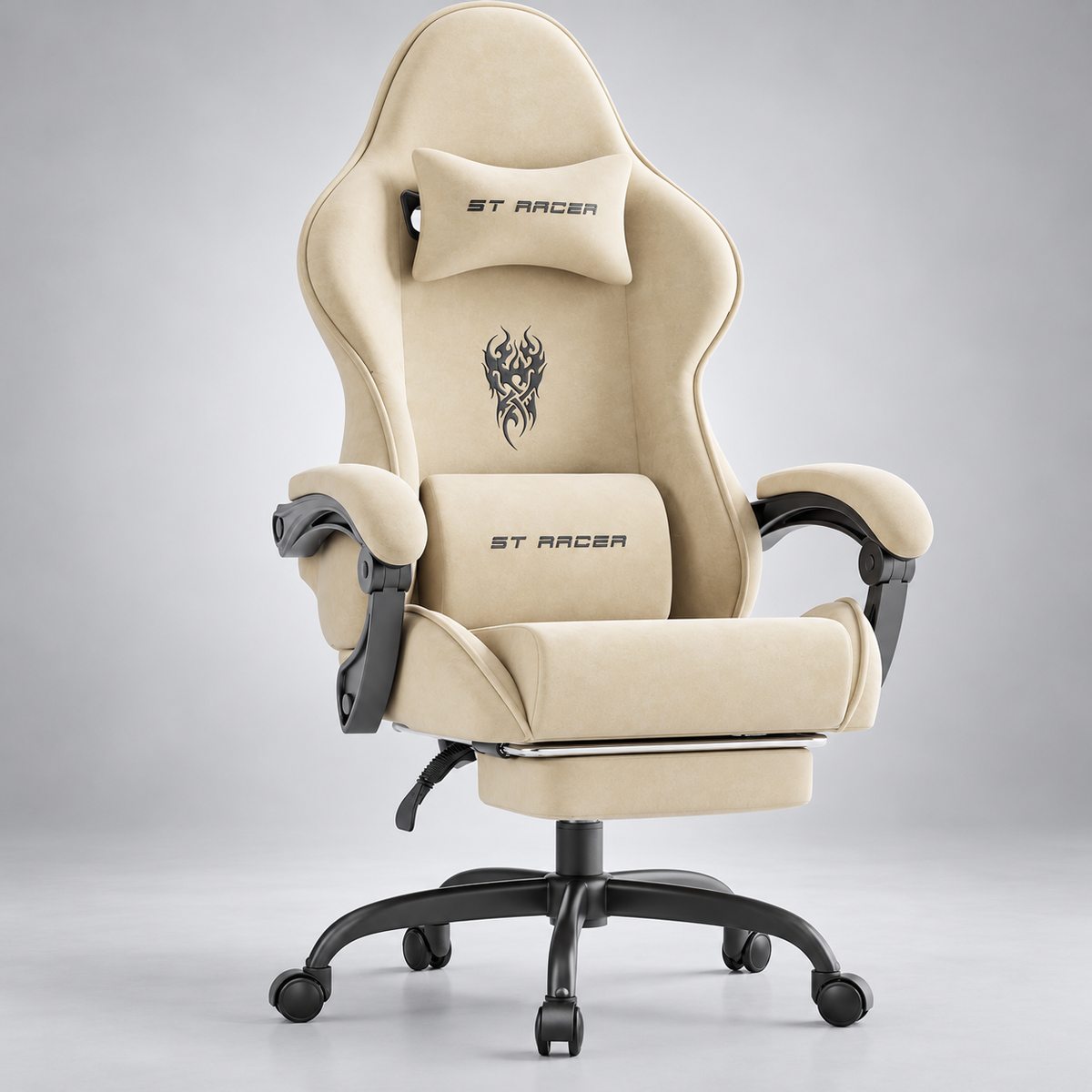 ORKA ST RACER Gaming Chair with Memory Foam & Adjustable Armrests