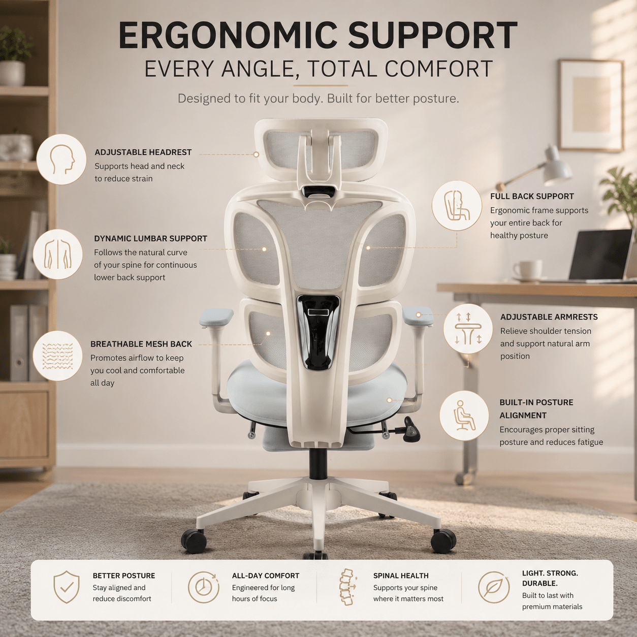 FLOW ERGONOMIC CHAIR - Orka Official