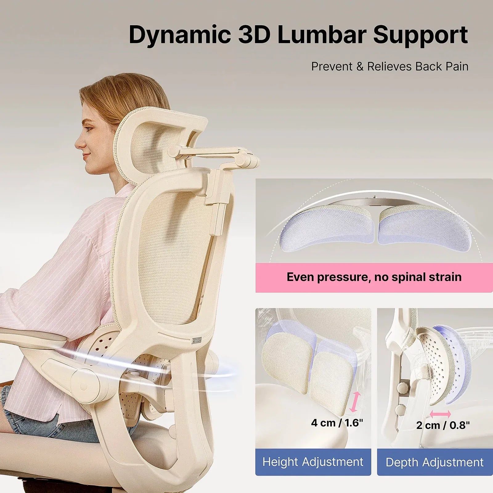 Hinomi Q2 Ergonomic Office Chair with Footrest