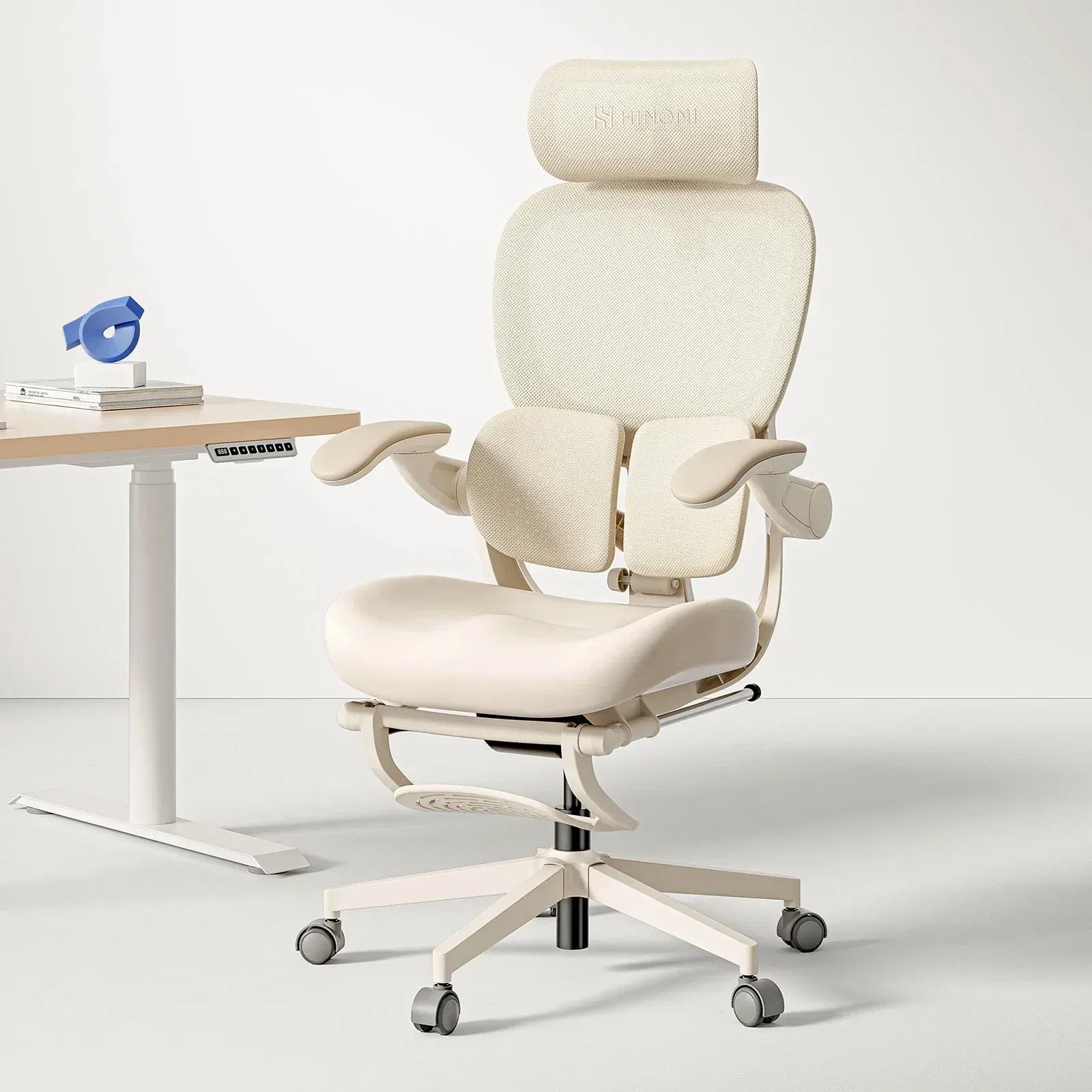 Hinomi Q2 Ergonomic Office Chair with Footrest