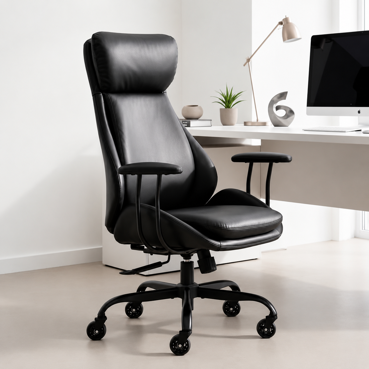 ORKA Executive Luxe High-Back Office Chair – Premium Leather Chair