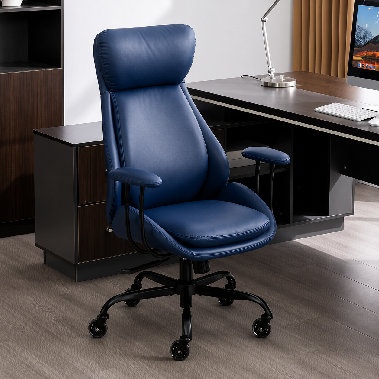 ORKA Executive Luxe High-Back Office Chair – Premium Leather Chair