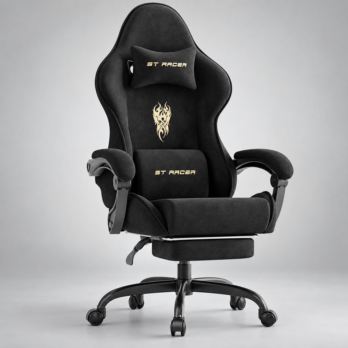 ORKA ST RACER Gaming Chair with Memory Foam & Adjustable Armrests