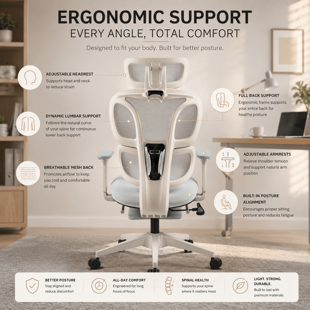 FLOW ERGONOMIC CHAIR - Orka Official