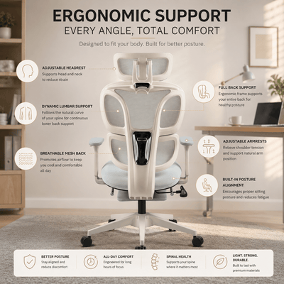 FLOW ERGONOMIC CHAIR - Orka Official