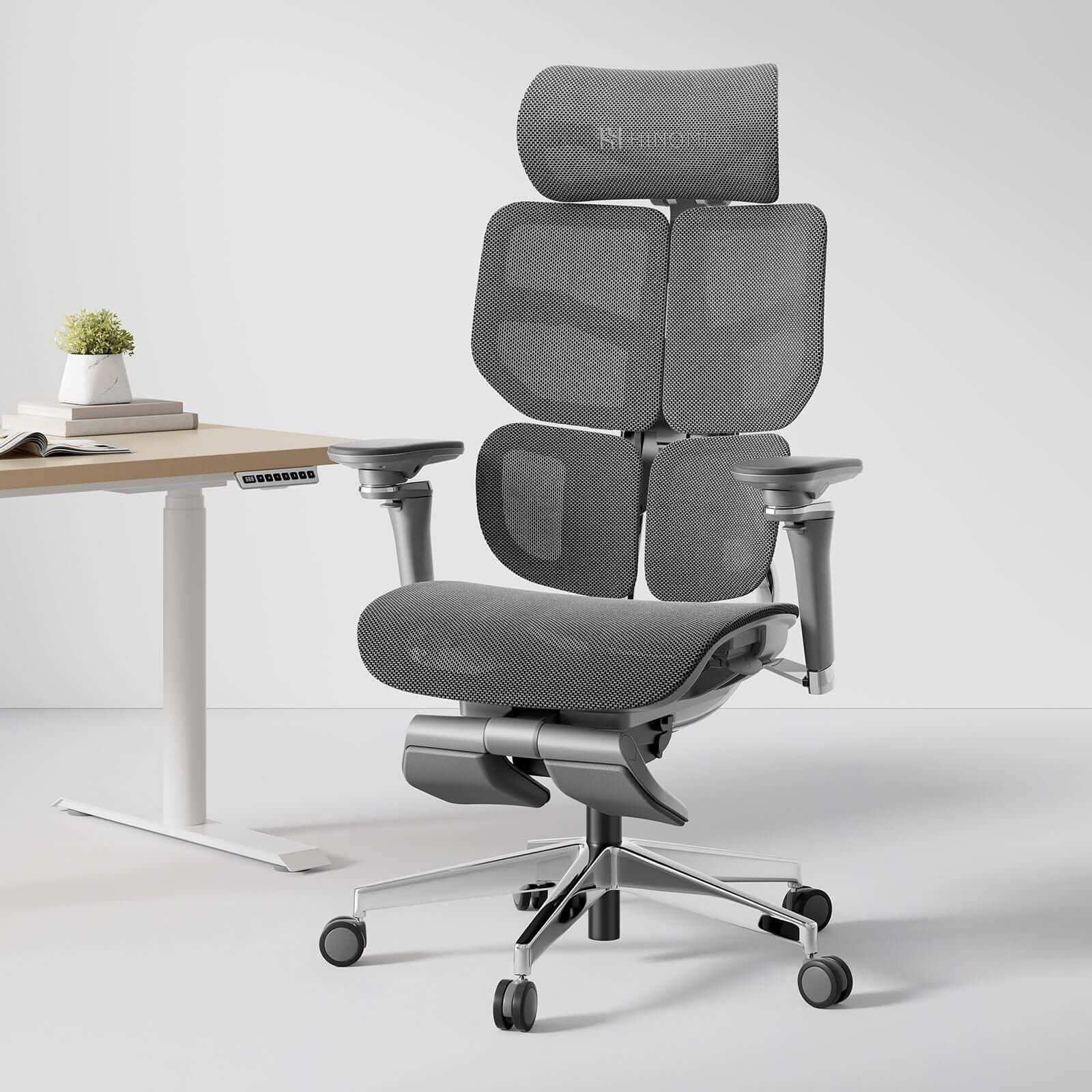 Hinomi H2 Pro Ergonomic Office Chair with Selectable Footrest