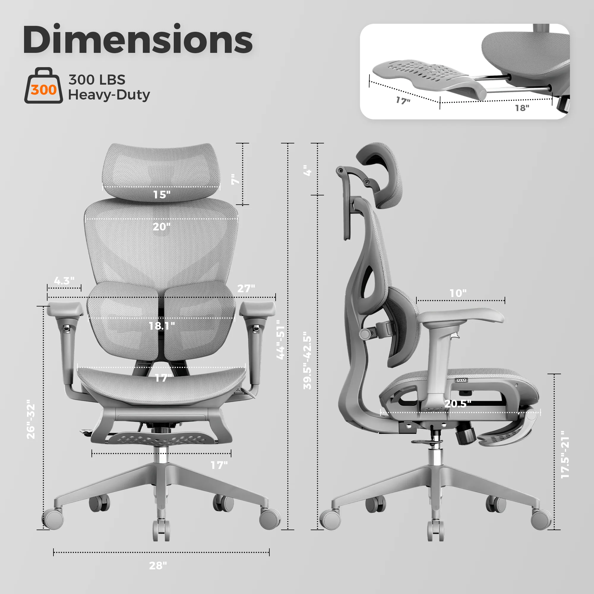 OTO Zenpex Ergonomic Chair