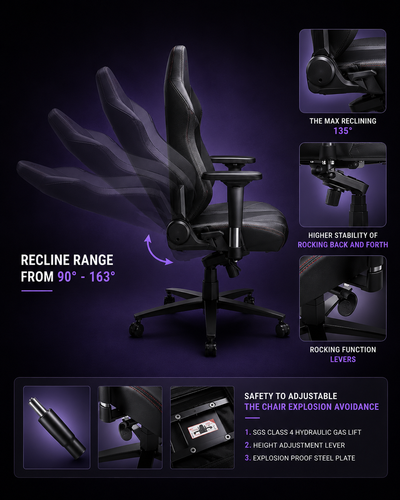 ORKA Mars Gaming Chair with 4D Armrests