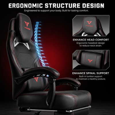 ORKA Titan X 400 lb Big & Tall Gaming Chair