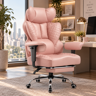 ORKA Executive D1 Ergonomic Office Chair with Footrest