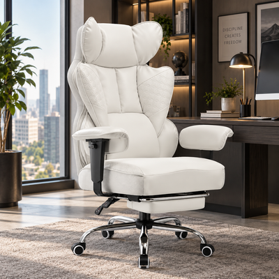 ORKA Executive D1 Ergonomic Office Chair with Footrest